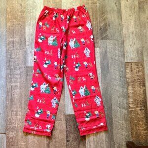 Pottery Barn Kids Adult XS Rudolph Pajama pants Red NWOT Christmas